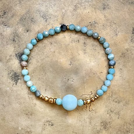 Bransoletka z Amazonitów