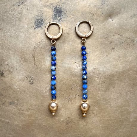 Kolczyki Lapis Lazuli